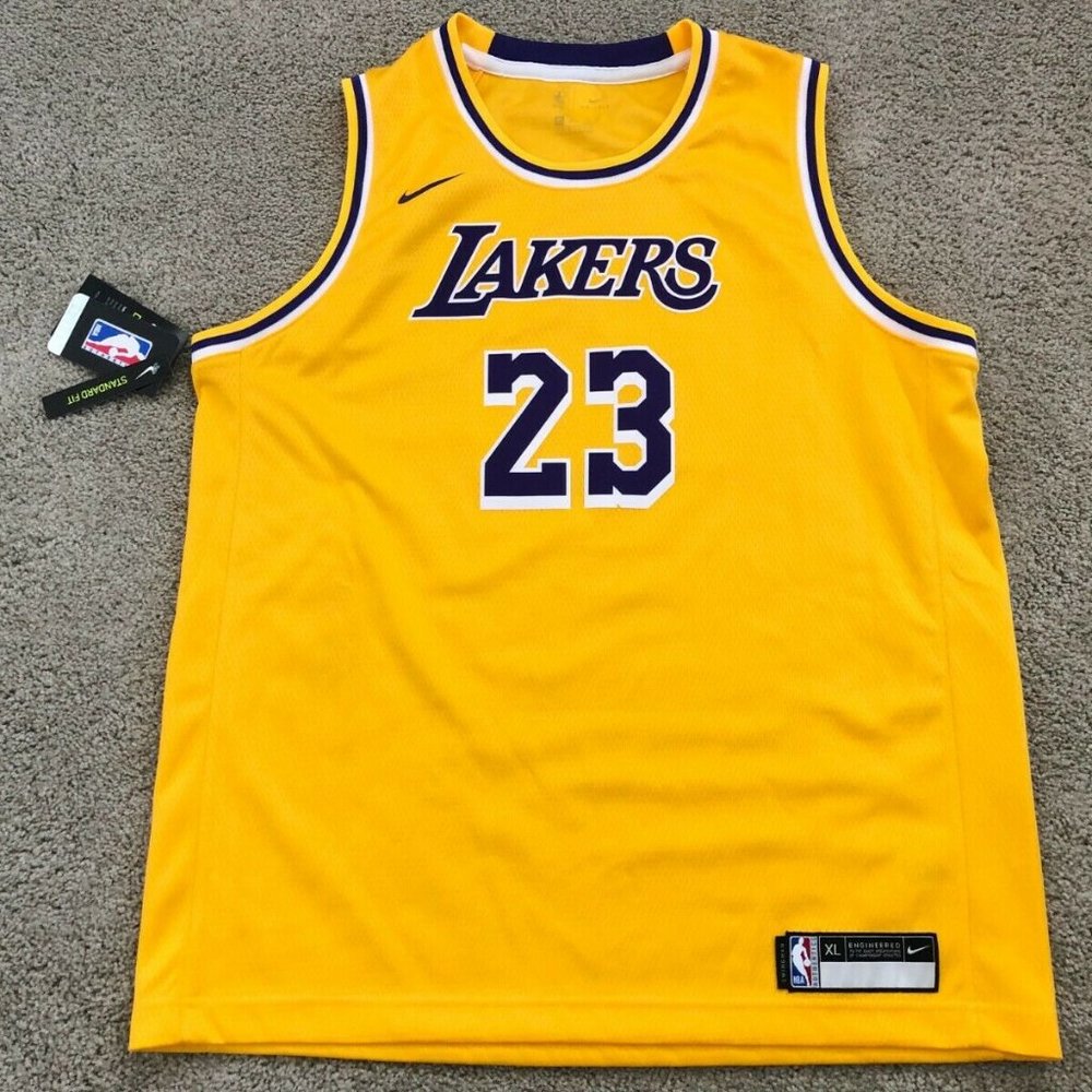 Nike Lebron James LA Lakers swingman jersey nba